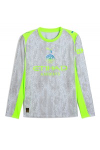 Fotbalové Dres Manchester City Třetí Oblečení 2025-26 Dlouhý Rukáv